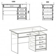 Стіл письмовий Студент 2